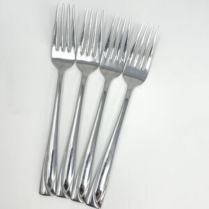 Lenox MIDDLETON Stainless 18/10 Glossy Salad Forks 7.5” Set Of 4 Replacements